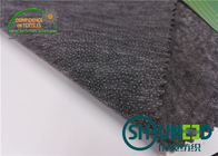 Smeltbare Interlining Stof 50% Polyester 50% van de enzymwas 80°C Nylon voor Kledingstuk
