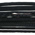 1.5cm Breedte Zwarte Elastische Band/Onverbrekelijke Elastiekjes voor Bustehouderondergoed